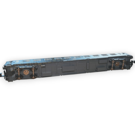 Voiture grandes lignes 2e classe B10 « Paris - Nice », SNCF, époque IV, Minitrix 18428, échelle N 1/160