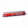 Coffret de 2 wagons à parois coulissantes Hobbytrain échelle N 1/160 réfference H23442.