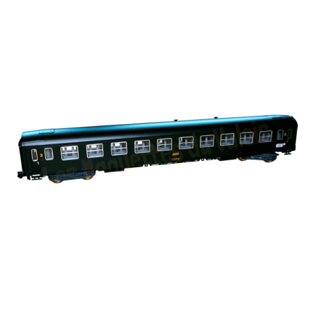 Coffret de 3 voitures grandes lignes « Nice - Paris », SNCF, époque IV, Minitrix 18219, échelle N 1/160