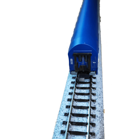 2 unités T2, bleu avec logo nouille livrée, SNCF, ép. IV-V- Arnold HN4405 - N 1/160