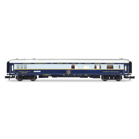 Coffret de 6 voitures 50 ans du Nostalgie-Istanbul-Orient-Express Intraflug/CIWL, 1976, EP IV, Arnold HN4522, échelle N 1/160