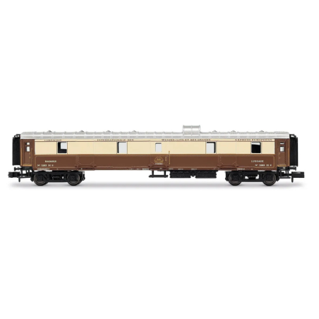 Coffret de 6 voitures 50 ans du Nostalgie-Istanbul-Orient-Express Intraflug/CIWL, 1976, EP IV, Arnold HN4522, échelle N 1/160