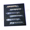 Coffret de 6 voitures 50 ans du Nostalgie-Istanbul-Orient-Express Intraflug/CIWL, 1976, EP IV, Arnold HN4522, échelle N 1/160