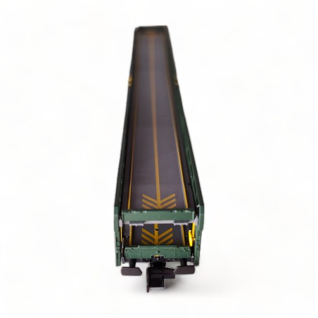 Wagon de transport automobiles DDm 916, EP: V, SNCF, MFTrain N33298,N : 1/160