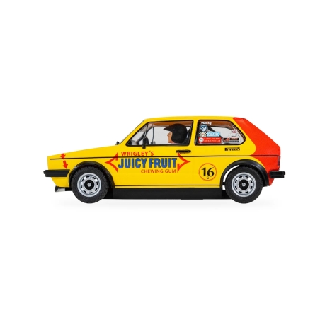 Volkswagen Golf MK1 Malcolm Jeffs Racing n°16, Scalextric C4625, échelle 1/32