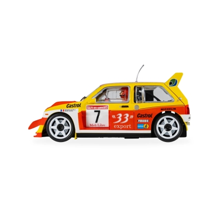 Austin Metro 6R4 Didier Auriol, Rallye des Garrigues, Scalextric C4668, échelle 1/32
