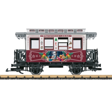 Voiture voyageurs de Noël 2026 – LGB 36026 – échelle G 1/22,5