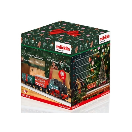 Coffret de départ « Noël » Märklin Start up, train à vapeur digital, Märklin 29124, échelle H0 1/87