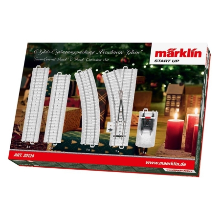 Coffret d’extension C Track enneigée Märklin Start up, Märklin 20124, échelle H0 1/87
