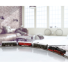 Coffret de départ train de voyageurs de musée avec locomotive à vapeur BR 24, époque III à V, Märklin 81874, échelle Z 1/220