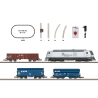 Coffret de départ Train marchandises moderne avec locomotive diesel BR 285 RheinCargo, EP VI, Märklin 81875, échelle Z