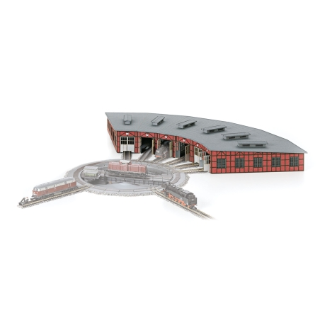 Remise circulaire pour 6 locomotive – Märklin 89835 – échelle Z 1/220