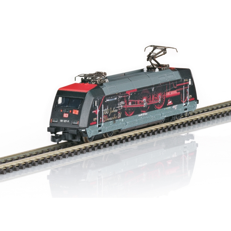 Locomotive électrique BR 101 DB AG « 100 ans BR 01 », EP VI, Märklin 88668, échelle Z 1/220