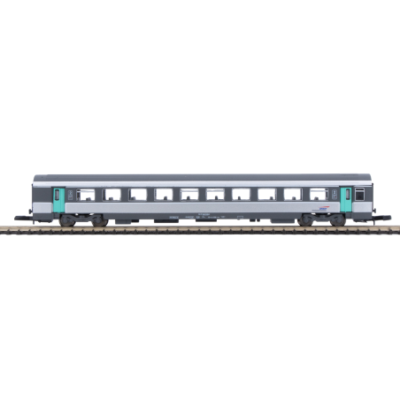 Coffret de 2 voitures Corail VTU 2e classe « Nouvelle décoration » SNCF – Azar Models V01-CPP2 – échelle Z