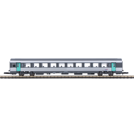 Coffret de 2 voitures Corail VTU 2e classe « Nouvelle décoration » SNCF – Azar Models V01-CPP2 – échelle Z