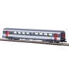 Coffret de voiture corail  VTU en livrée d'origine 1er classe et 2e classe - échelle Z 1/220 - Asar models