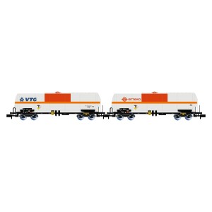 Coffret de 2 wagons-citernes SNCF - VTG et Ermewa - Arnold HN6634 - N 1/160