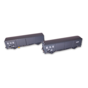 2 wagons EVS SNCF, échelle N 1/160 l'époque IV. Trains160 16030