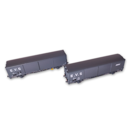 2 wagons EVS SNCF, échelle N 1/160 l'époque IV. Trains160 16030