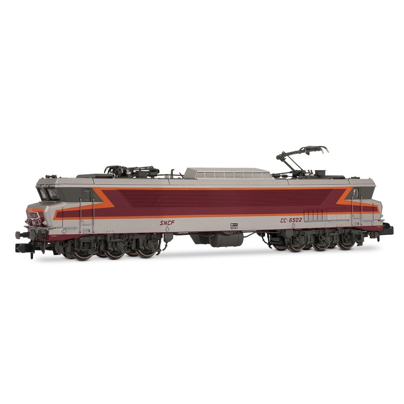 Locomotive électrique SNCF bicourant CC 21002,argent Mistral, ép. IV- N 1/160