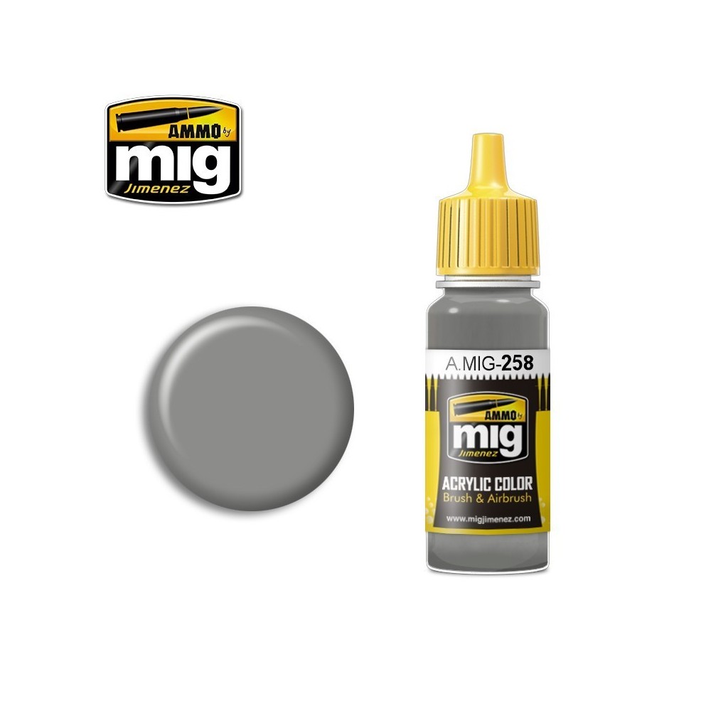 Peinture acrylique gris vert - AMMO MIG - A.MIG-0258 -17ml