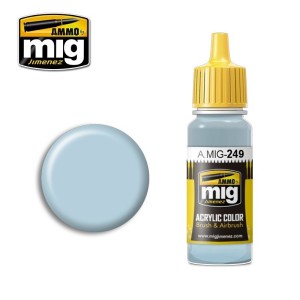 Peinture acrylique lumière bleu - AMMO MIG - A.MIG-0249 -17ml