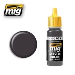Peinture acrylique caoutchouc et pneus - AMMO MIG - A.MIG-0033 -17ml