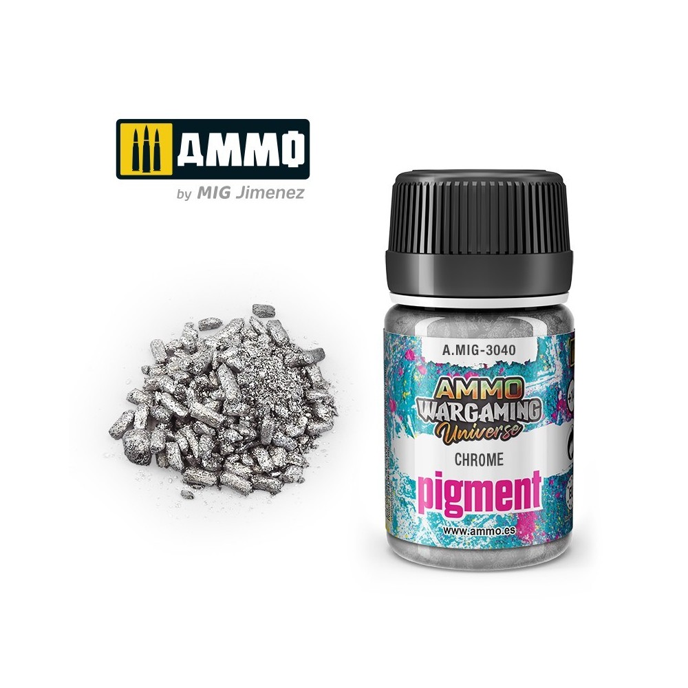 Pigment Chrome - AMMO MIG A.MIG-3040 - 35ml