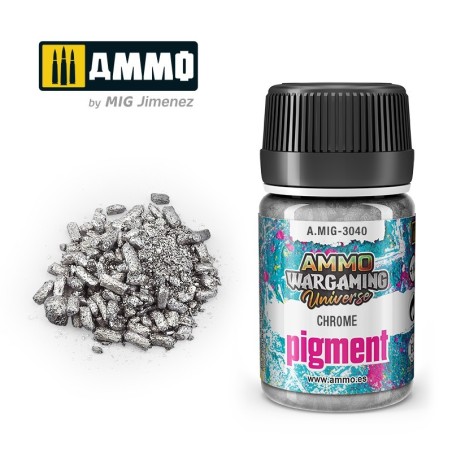 Pigment Chrome - AMMO MIG A.MIG-3040 - 35ml