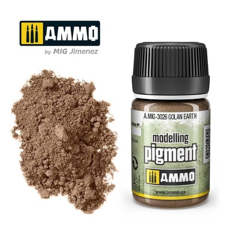 Pigment Terre de Golan - AMMO MIG A.MIG-3026 - 35ml